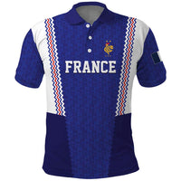 Custom World Football 2026 France Polo Shirt Allez Les Bleus Go Champions