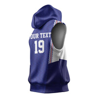Custom World Football 2026 France Sleeveless Hoodie Allez Les Bleus Go Champions