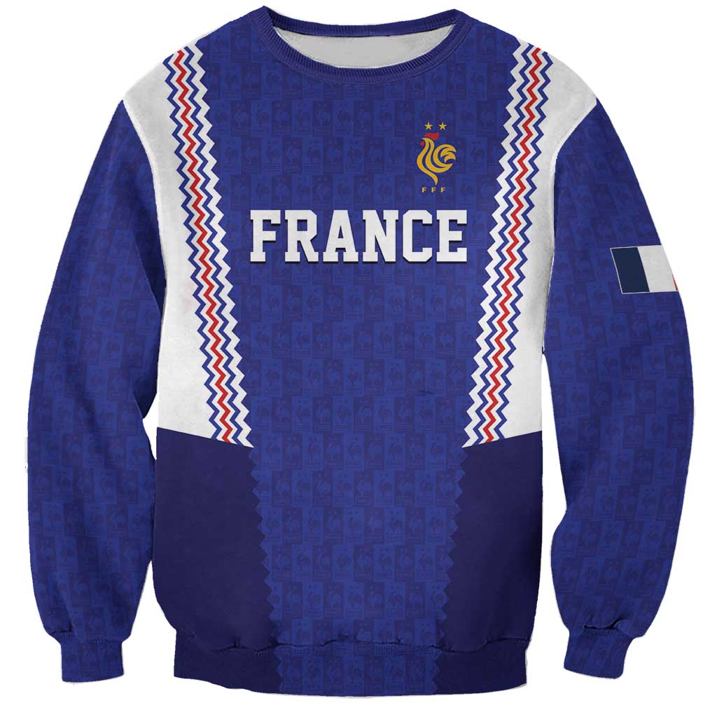 Custom World Football 2026 France Sweatshirt Allez Les Bleus Go Champions