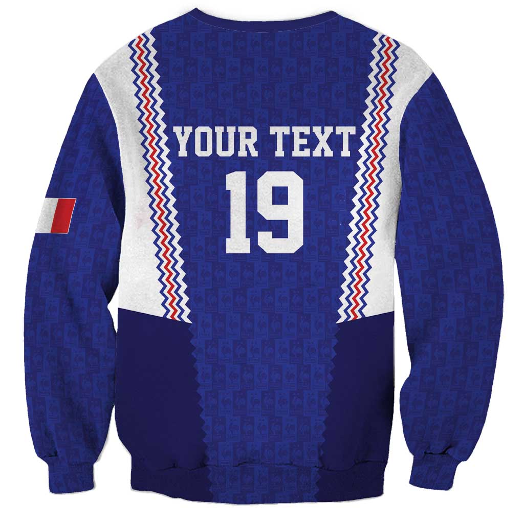 Custom World Football 2026 France Sweatshirt Allez Les Bleus Go Champions