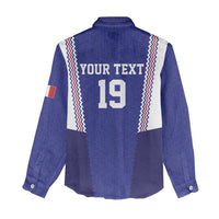 Custom World Football 2026 France Women Casual Shirt Allez Les Bleus Go Champions
