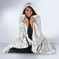 Custom World Football 2026 England Hooded Blanket Three Lions Monogram White Glory