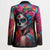 Mexico Day Of The Dead Blazer Rose Catrina Goddess Sugar Skull - Wonder Print Shop