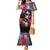 Mexico Day Of The Dead Family Matching Mermaid Dress and Hawaiian Shirt Rose Catrina Goddess Sugar Skull - Wonder Print Shop