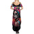 Mexico Day Of The Dead Family Matching Summer Maxi Dress and Hawaiian Shirt Rose Catrina Goddess Sugar Skull - Wonder Print Shop