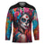 Mexico Day Of The Dead Hockey Jersey Rose Catrina Goddess Sugar Skull - Wonder Print Shop