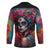 Mexico Day Of The Dead Hockey Jersey Rose Catrina Goddess Sugar Skull - Wonder Print Shop