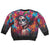 Mexico Day Of The Dead Kid Ugly Christmas Sweater Rose Catrina Goddess Sugar Skull - Wonder Print Shop