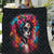 Mexico Day Of The Dead Quilt Rose Catrina Goddess Sugar Skull - Wonder Print Shop