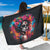 Mexico Day Of The Dead Sarong Rose Catrina Goddess Sugar Skull - Wonder Print Shop