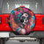Mexico Day Of The Dead Spare Tire Cover Rose Catrina Goddess Sugar Skull - Wonder Print Shop
