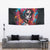 Mexico Day Of The Dead Tapestry Rose Catrina Goddess Sugar Skull - Wonder Print Shop