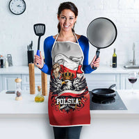 Poland Independence Day Apron Polska White Eagle and Flag Style - Wonder Print Shop