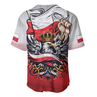 Poland Independence Day Baseball Jersey Polska White Eagle and Flag Style - Wonder Print Shop