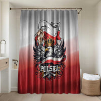 Poland Independence Day Bathroom Set Polska White Eagle and Flag Style - Wonder Print Shop