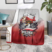 Poland Independence Day Blanket Polska White Eagle and Flag Style - Wonder Print Shop