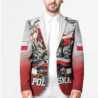 Poland Independence Day Blazer Polska White Eagle and Flag Style - Wonder Print Shop