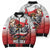 Poland Independence Day Bomber Puffer Jacket Polska White Eagle and Flag Style - Wonder Print Shop
