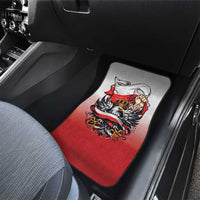Poland Independence Day Car Mats Polska White Eagle and Flag Style - Wonder Print Shop