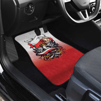 Poland Independence Day Car Mats Polska White Eagle and Flag Style - Wonder Print Shop