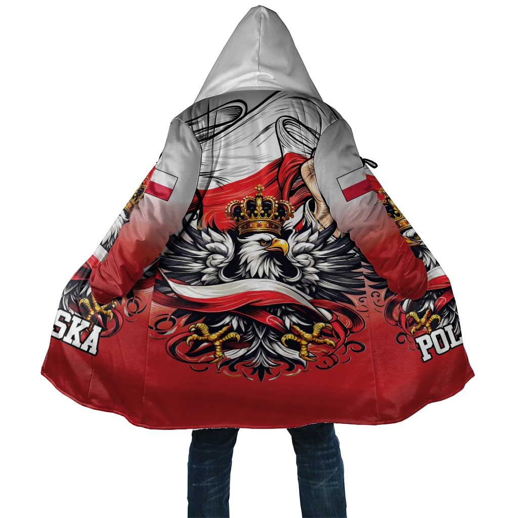 Poland Independence Day Cloak Polska White Eagle and Flag Style - Wonder Print Shop