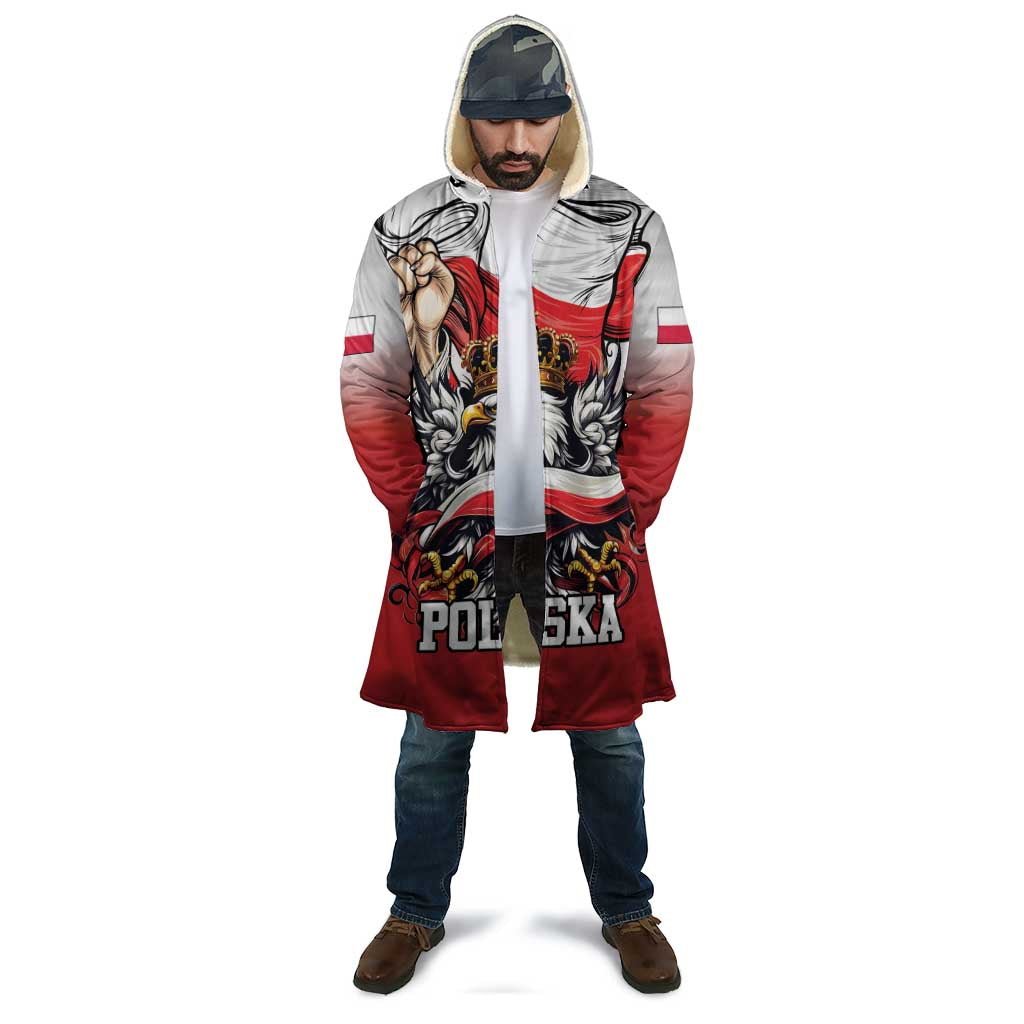 Poland Independence Day Cloak Polska White Eagle and Flag Style - Wonder Print Shop
