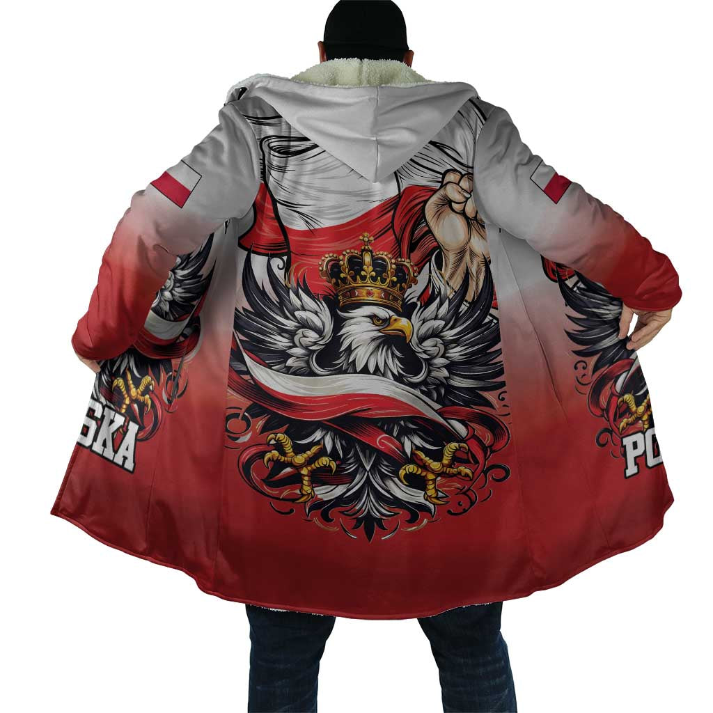 Poland Independence Day Cloak Polska White Eagle and Flag Style - Wonder Print Shop