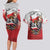 Poland Independence Day Couples Matching Long Sleeve Bodycon Dress and Hawaiian Shirt Polska White Eagle and Flag Style - Wonder Print Shop