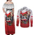 Poland Independence Day Couples Matching Off Shoulder Maxi Dress and Long Sleeve Button Shirt Polska White Eagle and Flag Style - Wonder Print Shop