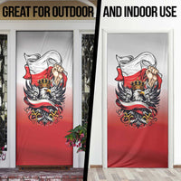 Poland Independence Day Door Cover Polska White Eagle and Flag Style - Wonder Print Shop