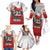 Poland Independence Day Family Matching Off The Shoulder Long Sleeve Dress and Hawaiian Shirt Polska White Eagle and Flag Style - Wonder Print Shop