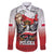 Poland Independence Day Family Matching Puletasi and Hawaiian Shirt Polska White Eagle and Flag Style - Wonder Print Shop