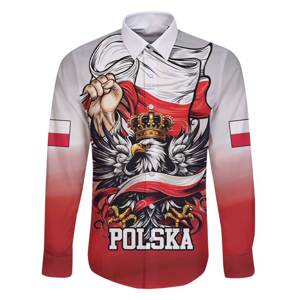 Poland Independence Day Family Matching Short Sleeve Bodycon Dress and Hawaiian Shirt Polska White Eagle and Flag Style - Wonder Print Shop