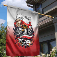 Poland Independence Day Garden Flag Polska White Eagle and Flag Style - Wonder Print Shop