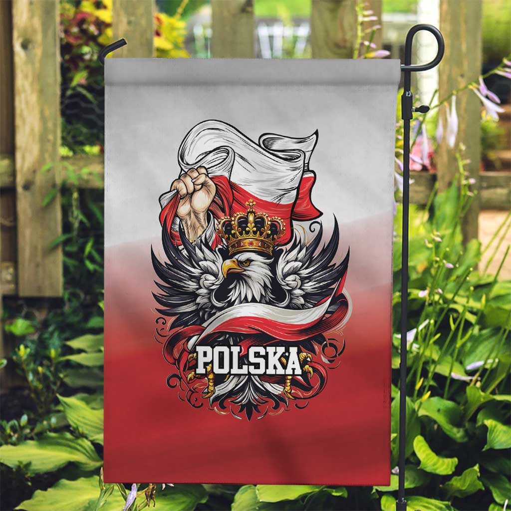 Poland Independence Day Garden Flag Polska White Eagle and Flag Style - Wonder Print Shop
