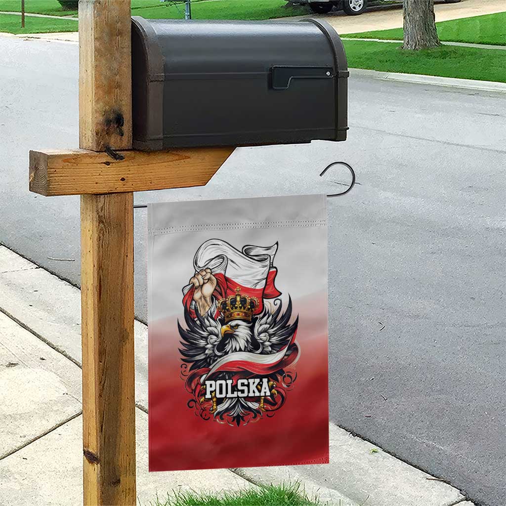 Poland Independence Day Garden Flag Polska White Eagle and Flag Style - Wonder Print Shop