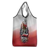 Poland Independence Day Grocery Bag Polska White Eagle and Flag Style - Wonder Print Shop