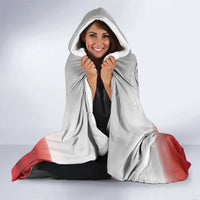 Poland Independence Day Hooded Blanket Polska White Eagle and Flag Style - Wonder Print Shop