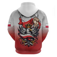 Poland Independence Day Hoodie Polska White Eagle and Flag Style - Wonder Print Shop