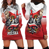 Poland Independence Day Hoodie Dress Polska White Eagle and Flag Style - Wonder Print Shop