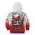 Poland Independence Day Kid Hoodie Polska White Eagle and Flag Style - Wonder Print Shop