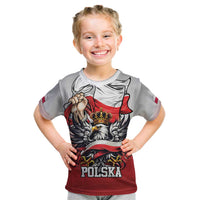 Poland Independence Day Kid T Shirt Polska White Eagle and Flag Style - Wonder Print Shop