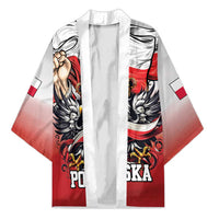Poland Independence Day Kimono Polska White Eagle and Flag Style - Wonder Print Shop