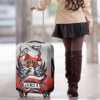 Poland Independence Day Luggage Cover Polska White Eagle and Flag Style - Wonder Print Shop