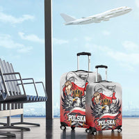 Poland Independence Day Luggage Cover Polska White Eagle and Flag Style - Wonder Print Shop