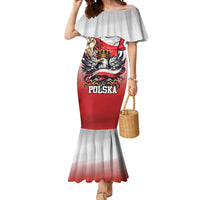Poland Independence Day Mermaid Dress Polska White Eagle and Flag Style - Wonder Print Shop
