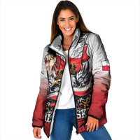 Poland Independence Day Padded Jacket Polska White Eagle and Flag Style - Wonder Print Shop