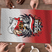 Poland Independence Day Puzzle Polska White Eagle and Flag Style - Wonder Print Shop