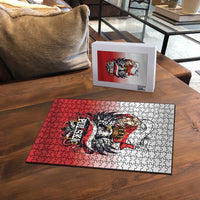 Poland Independence Day Puzzle Polska White Eagle and Flag Style - Wonder Print Shop