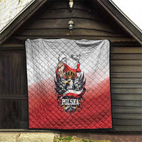 Poland Independence Day Quilt Polska White Eagle and Flag Style - Wonder Print Shop